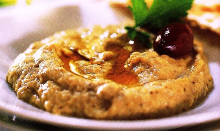 Dip de berenjena (Baba ganusch)