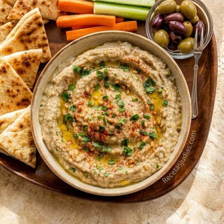 Dip de berenjena (Baba ganusch)