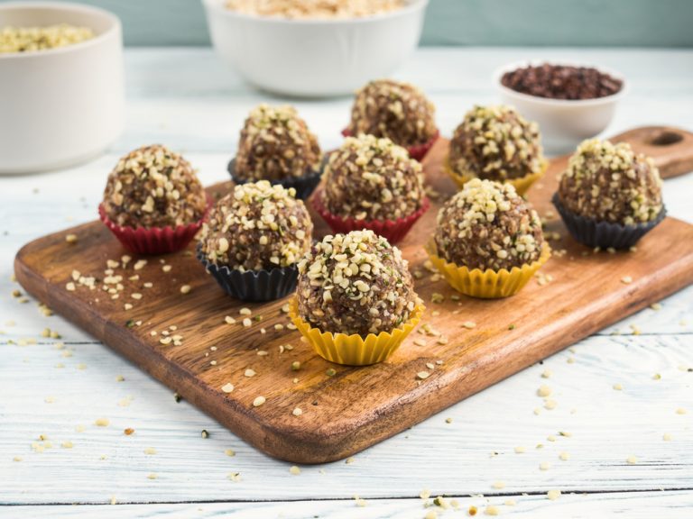 Bolas de chocolate de Pesaj