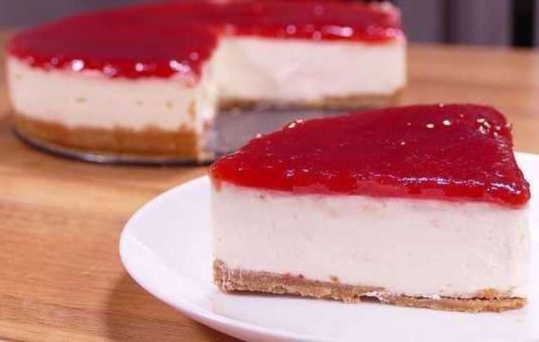 Pastel de Queso sin Horno