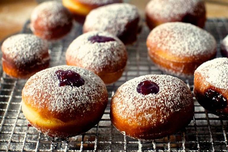 Sufganiyot sin Gluten (Donuts)