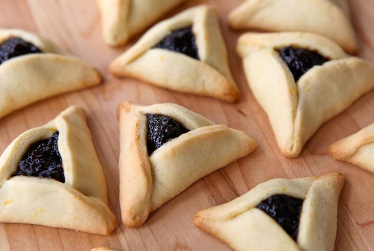 Oznei Haman rellenas de Ciruelas