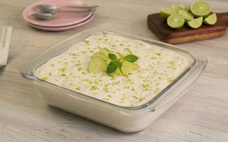 Postre de Limon con Matza y Leche Condensada
