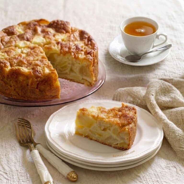 Torta clasica de la abuela (de naranjas y manzanas)