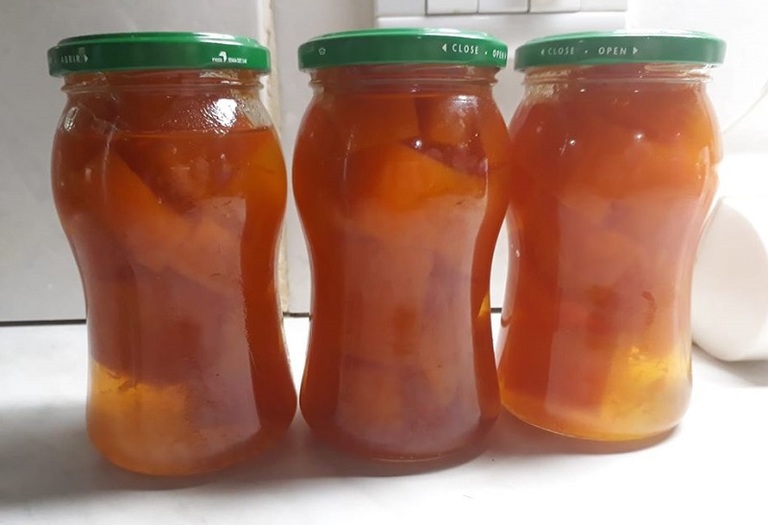 Calabaza (Zapallo) en Almibar