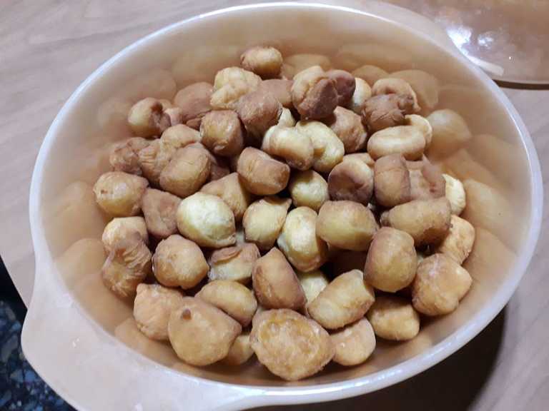 Mandalaj para el Caldo (Bolitas de Masa)