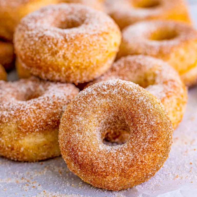 Sufganiot de azucar y canela (Donas)