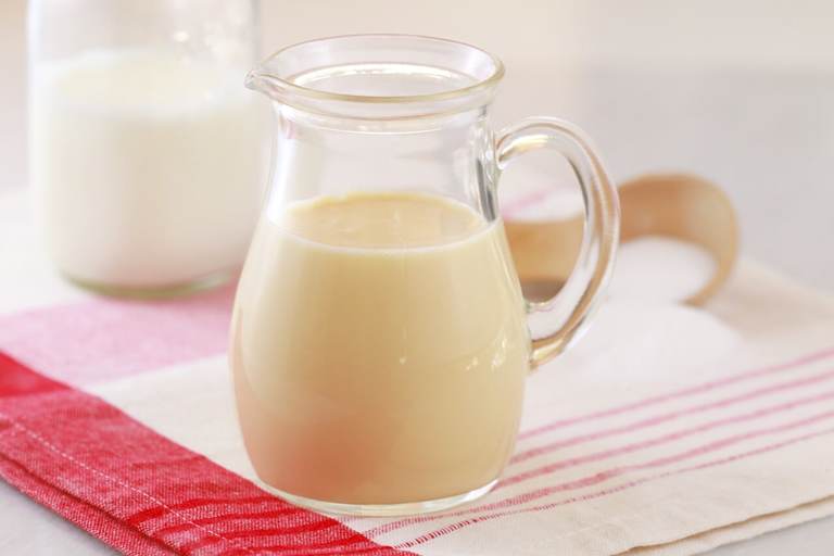 Leche Evaporada Casera