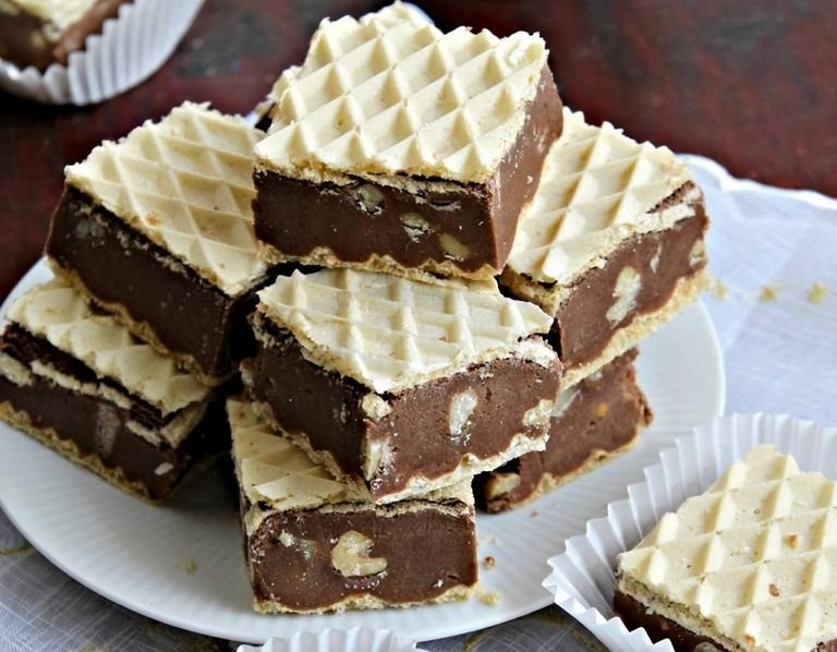 Obleas con Crema de Chocolate