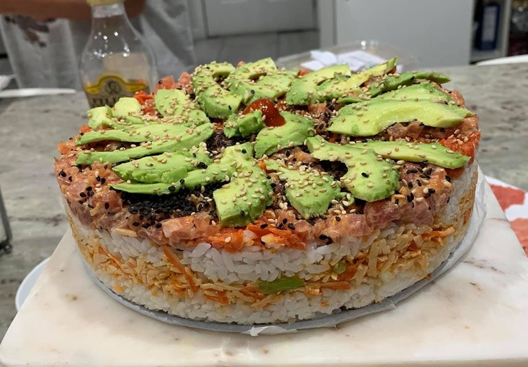 Sushi Cake