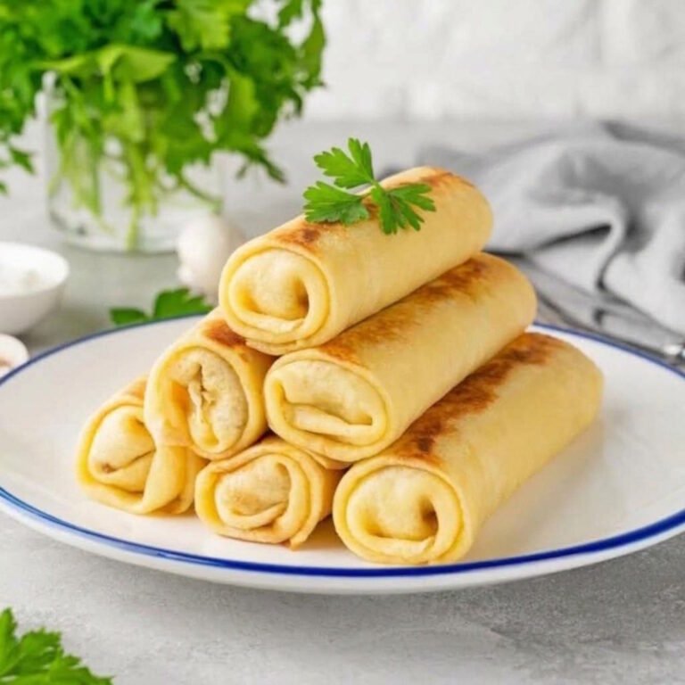Blintzes de Hongos (Crepas)