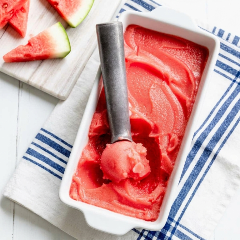 Sorbete de Sandia
