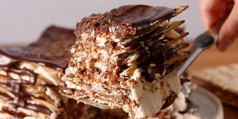 Matza Ice box cake super facil