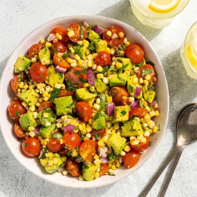 Ensalada de Maiz y Aguacate