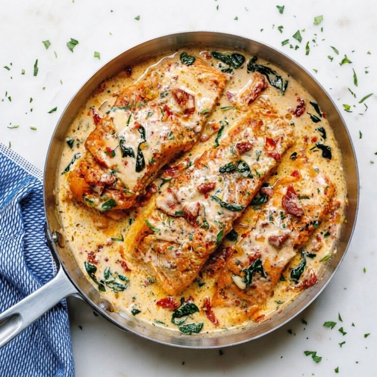Salmon a la Toscana