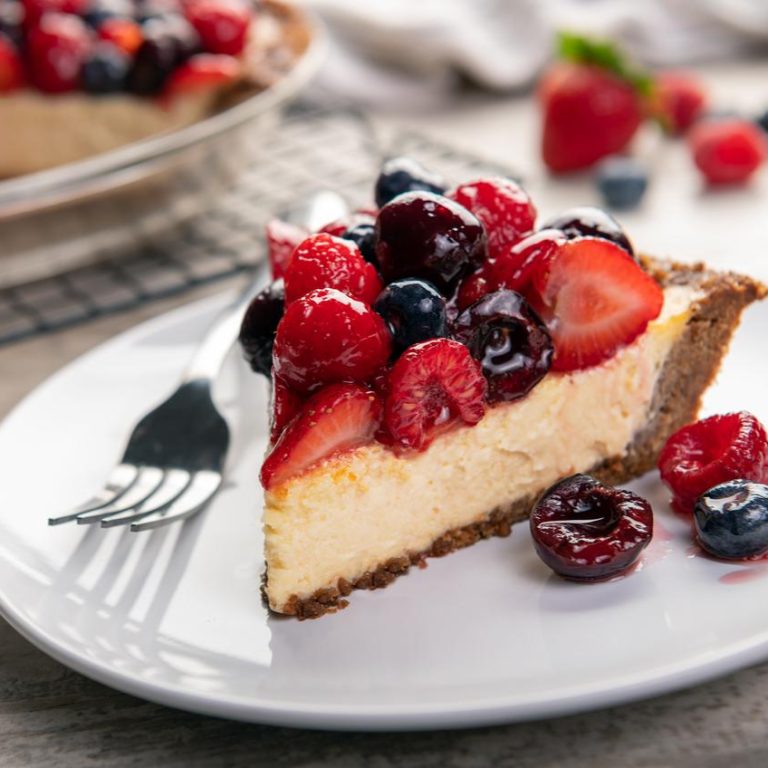 Torta de queso sin azucar (Cheesecake)