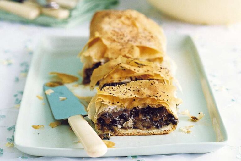 Strudel de Champiñones